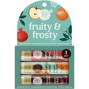 Fruity & Frosty Lip Balm Set Of 3
