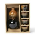Sake Set Brown2